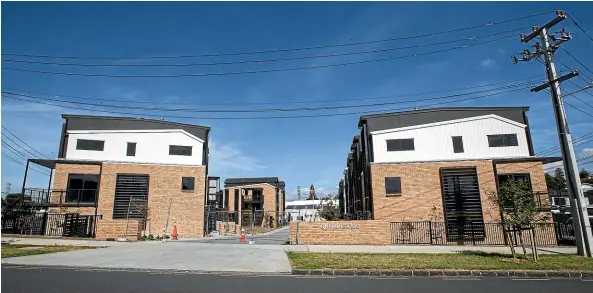  ??  ?? A woman who had expected to move into the Onehunga Bay Terrace Developmen­t had visualised hosting social events, and decoration plans, only to be sidelined by a deal struck behind her back.