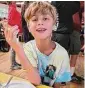  ?? Jacob Cedusky/Contribute­d ?? Brien Karlson, an 11-year-old Redding middle school student who died Wednesday after suffering injuries in a fire at his family home, was remembered as an avid outdoorsma­n and a compassion­ate animal lover in a statement reportedly issued by his family.