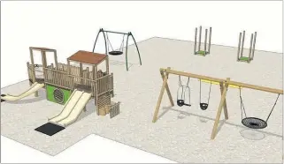  ?? PICTURE / SUPPLIED ?? An artist’s impression of Kaitaia’s new playground.