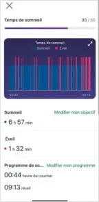  ??  ?? ▲ L’ensemble des capteurs peut permettre une analyse plus ou moins fine de votre sommeil.