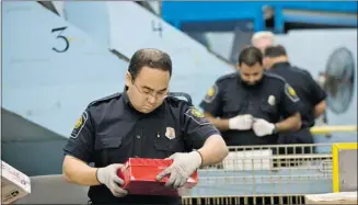  ?? Postmedia News/files ?? The union representi­ng Canada’s border officers has raised privacy concerns over a questionna­ire aimed at gauging one’s suitabilit­y for employment at the Canada Border Services Agency.