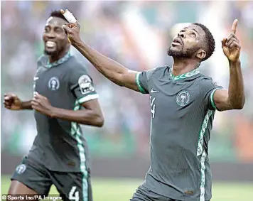  ?? ?? Super Eagles are ready to shoot down Sudan… today