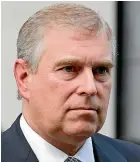  ??  ?? Prince Andrew