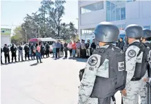  ?? /ARMANDO PEDROZA ?? El cuartel estará en el edificio de la Dirección de Seguridad Pública y Vialidad