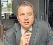  ?? /Robert Tshabalala ?? Party to a transactio­n: Deon Botha, head of corporate affairs at the Public Investment Corporatio­n.