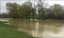  ?? SUBMITTED PHOTO ?? The 6th fairway at Twenty Valley Golf & Country Club was one of four holes that have flooded three times since April 6.