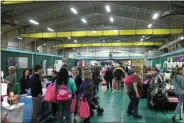  ??  ?? Thousands of women attend the 10th annual New York Women’s Expo at Siena College.