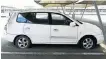  ??  ?? BIG TICKET: This Kia has already collected R175 000 in parking fees at King Shaka Internatio­nal Airport