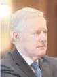  ?? JEFFREY COLLINS/AP ?? The House voted in 2021 to hold Mark Meadows, former President Trump’s chief of staff, in criminal contempt.