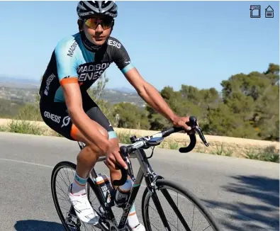  ??  ?? Peters has blossomed on Madison Genesis, the British Continenta­l team which focuses on youth