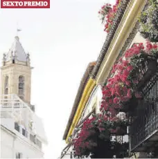  ?? ?? SEXTO PREMIO
Balcones de Hermanos López Diéguez 11.