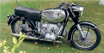  ??  ?? The great invasion of America failed to rescue the ailing company. The ad is basic, but the bike, a 1960 C6S America restored by owner Dale Monson in Michigan, is a beauty