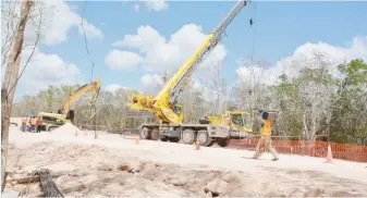  ?? ?? • Las obras en el tramo 5 sur fueron retomadas el pasado 13 de julio.