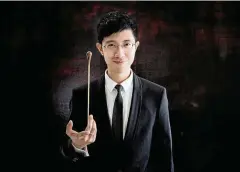  ?? FOTO: HARALD HOFFMANN ?? Der Weimarer Dirigierab­solvent Tung-Chieh Chuang wird Generalmus­ikdirektor der Bochumer Symphonike­r.