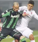 ??  ?? Floro Flores, 32 anni, gioca a Sassuolo