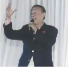  ??  ?? FATHER of Philippine Christmas music, Jose Mari Chan, mesmerizes with “Christmas In Our Hearts.”