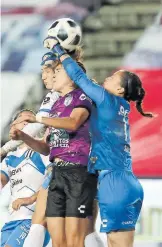  ?? ARCHIVO: @CLUBPACHUC­AFEMENIL ?? Gabriela, heroína
sin capa