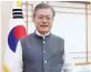  ??  ?? In a series of tweets posted today, South Korean President Moon thanked PM Modi for sending him “Modi Vests”