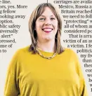  ??  ?? Anger: Labour’s Jess Phillips is against womenonly carriages