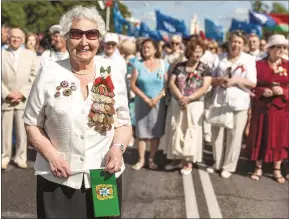  ??  ?? Аэлита Самсонова, ветеран Великой Отечествен­ной войны