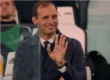  ??  ?? Massimilia­no Allegri, 51 anni, quinto anno alla Juventus GETTY IMAGES