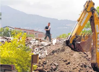  ?? JAIVER NIETO ?? Los tres Cates de la ciudad de Medellín ciben mensualmen­te unas 18 mil toneladas de escombros.