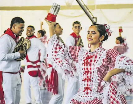  ?? | Foto de Josefina Villarreal ?? En octubre del 22 la cumbia fue declarada patrimonio cultural de la Nación .