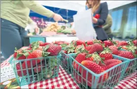  ?? STAFF FILE PHOTO ?? Strawberri­es may slow down cognitive aging and keep your heart healthy, experts say.