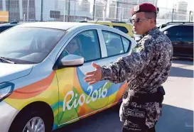  ?? Vanderlei Almeida / AFP/Getty Images ?? La seguridad es uno de los temas de mayor preocupaci­ón de los organizado­res.