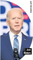  ??  ?? Joe Biden