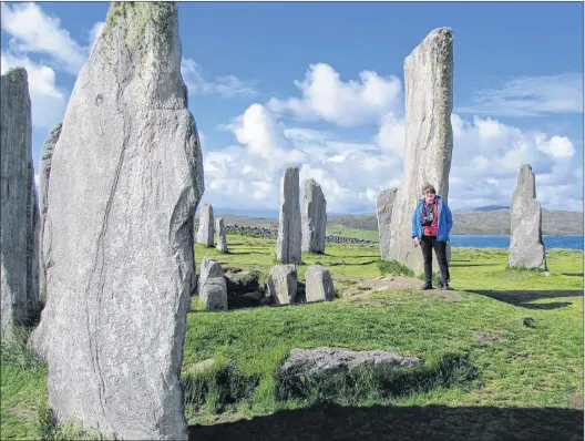  ?? PHOTO BY JOHN NOWLAN ?? The Callanish Stone Circle was erected 5000 years ago.