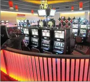  ?? MEDIANEWS GROUP FILE PHOTO ?? Members play the slot machines in the Valley Forge Casino and Resort March 21, 2014.