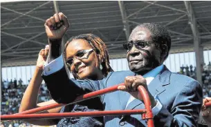  ?? ALEXANDER JOE AFP/GETTY IMAGES FILE PHOTO ?? Robert Mugabe was defiant all his life, railing against the West for its “neo-colonialis­t attitude.”