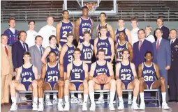  ?? PHIL HOFFMANN ?? Thirty-five years ago, the 1985-86 Navy men’s basketball team embarked on one of the greatest college basketball postseason runs in history, reaching the Elite Eight of the NCAA Tournament.
