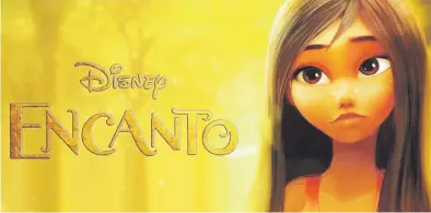  ??  ?? Imagen del personaje principal de la cinta animada de Disney “Encanto” para la cual Lin-Manuel Miranda compuso las canciones y coescribió el guion.