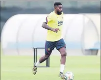  ?? FOTO: FCB ?? Samuel Umtiti (26) fue fichado por 25 ‘kilos’ en 2016