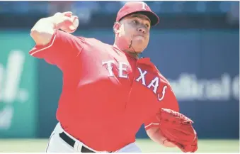  ?? AP ?? ↑ Bartolo Colón consigue una hazaña más en su carrera en el béisbol.