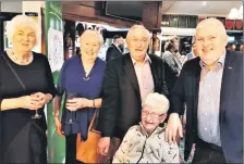  ?? ?? L-r: Mary N. O’Connor, Eileen O’Sullivan, Jim O’Reilly and Matt O’Callaghan with Mary Mason (seated).