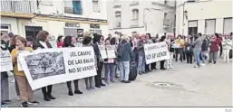  ?? D.C. ?? Acto vecinal de protesta contra la venta del Campo de las Balas