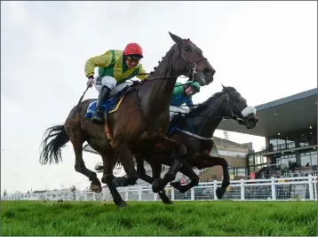  ??  ?? Jamie Codd (above) and Sean Flanagan both had good wins in Navan last weekend.