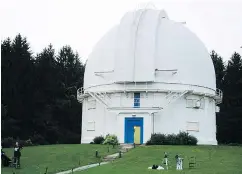  ?? — CP FILES ?? The David Dunlap Observator­y in Richmond Hill, Ont., reopened to the public this summer.