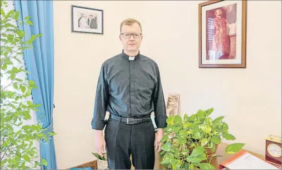  ?? ANNA BUJ ?? Hans Zollner, sacerdote jesuita alemán, ha liderado el proyecto de creación de un máster para prevenir los abusos sexuales a menores