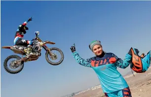  ?? AFP ?? Behnaz Shafiei poses during a training session in Parand, southwest of Tehran. —