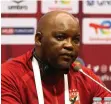  ?? | MOHAMED BISSAR BackpagePi­x ?? PITSO Mosimane has avoided giving his opinion on the Al Ahly’s penalty shout against Palmeiras which was ruled against by VAR.