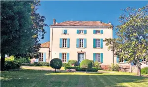 ??  ?? TASTE OF HISTORYThe former home of the Hennessy family, above, €766,000 with Leggett; an eight-bedroom house near Cognac, €780,000, with Christie’s Internatio­nal Real Estate, left