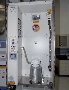  ?? — NASA photo ?? The Internatio­nal Space Station’s toilet.