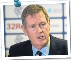  ??  ?? ■ Dave King has many questions to answer after the humiliatio­n of Rangers’ defeat in Luxembourg last Tuesday night, where Pedro Caixinha and assistant Helder Baptista were unable to prevent a humiliatio­n.