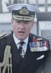 ?? ?? ↑ Admiral Sir Ben Key, First Sea Lord of the Royal Navy