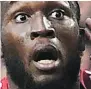  ??  ?? Romelu Lukaku