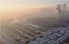  ?? REUTERS ?? Il big russo.
Un impianto del colosso dell’alluminio Rusal
